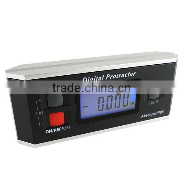 Digital Angle Finder Level Protractor Inclinometer Magnetic V-Groove 0~360 degree with Backlight Industrial Automotive Use