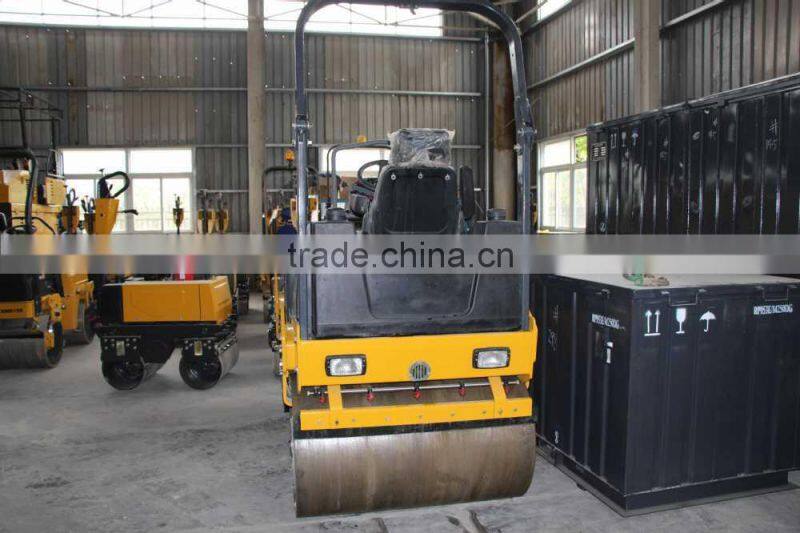 Popular Selling 325KG Walk Behind Road Roller RS600 Single Drum Steel Roller