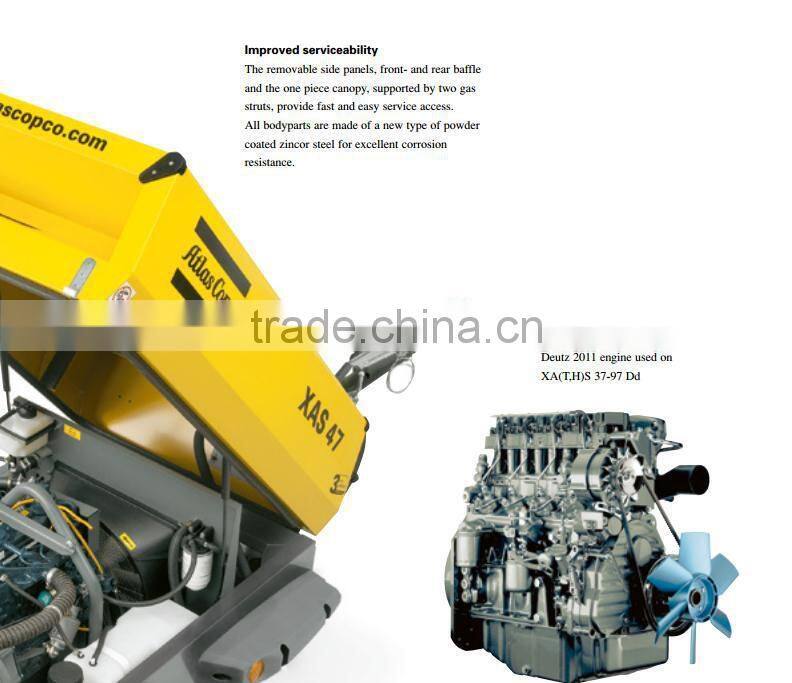 XAS37 / XAS47 / XAS57 / XAS67 / XAS77 / XAS97 - Atlas Copco Spare Parts - Price Atlas Copco Air Compressors