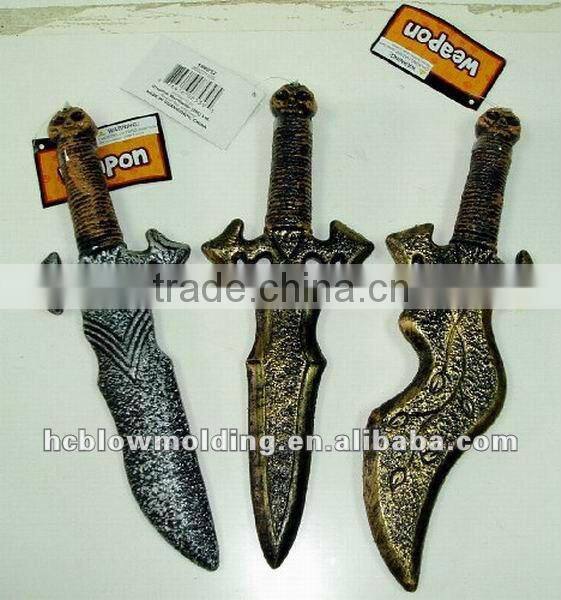 OEM plastic Halloween knife /knife set /army knife dagger knife