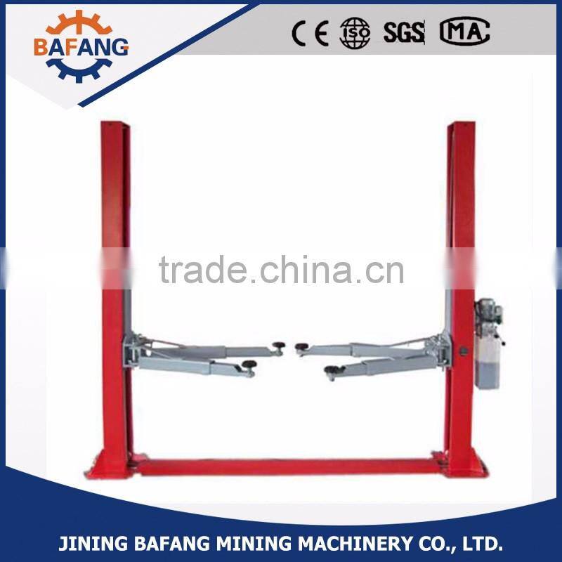 Car lift two post hydraulic hoist machine