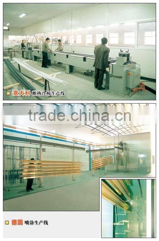 Aluminum-wood profile for ceiling