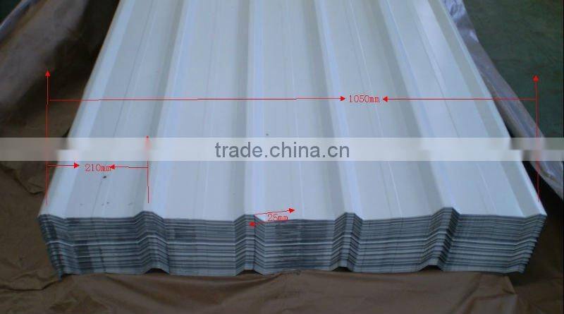 high quality good price galvanized prepainted corrugated steel sheet