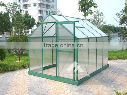 vegatable greenhouse kits with 4mm polycarbonate sheet HX65214