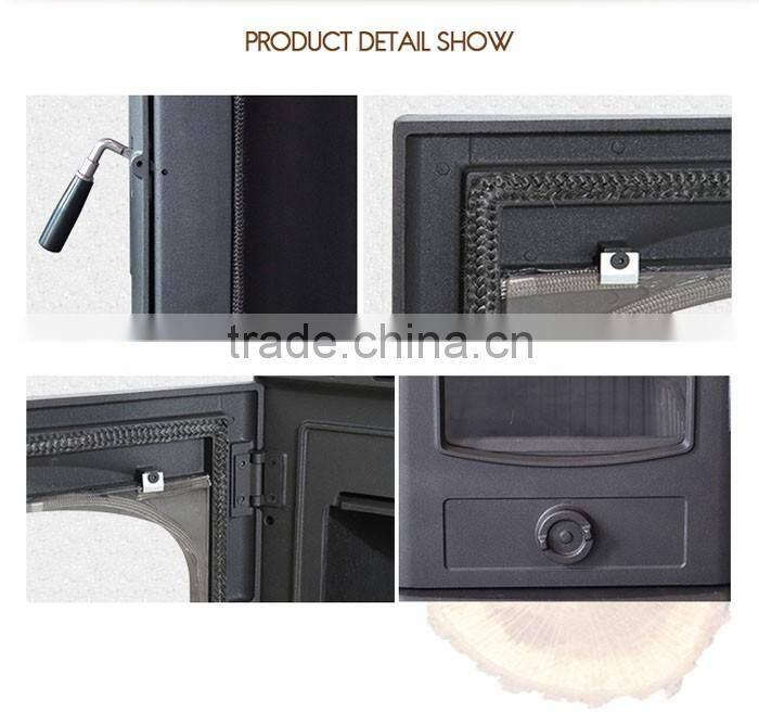 Free-standing Indoor Metal Wood Burning Fireplace with good price