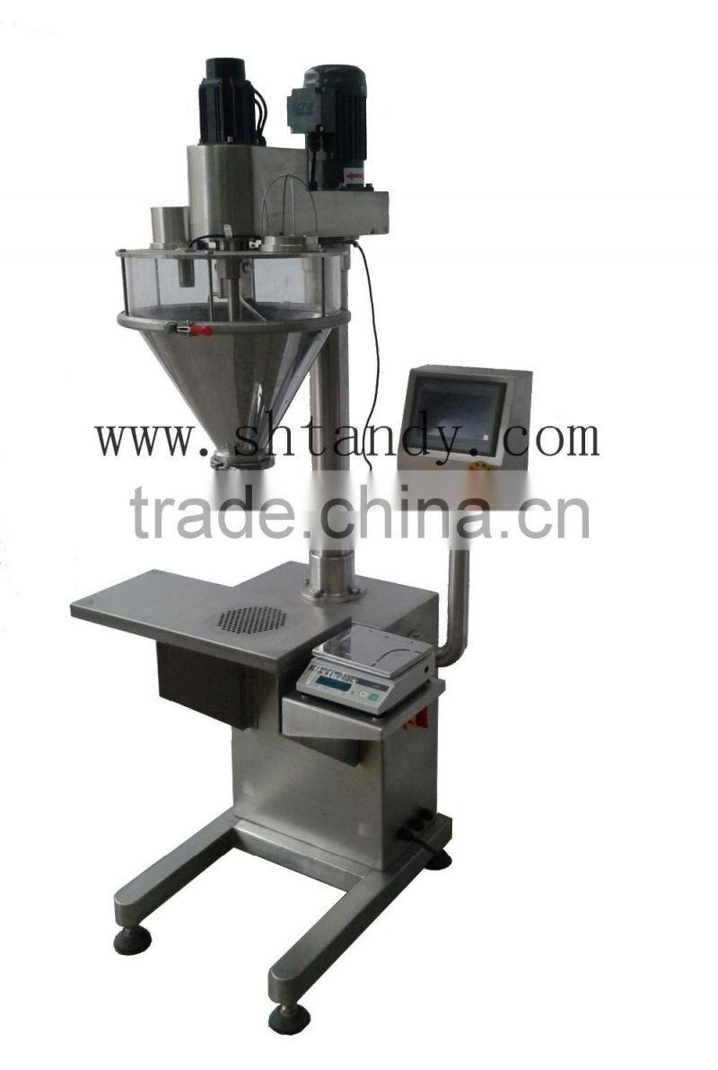 profession semiautomatic auger milk filling machine