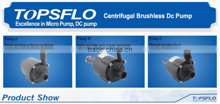 12v 24v dc brushless centrifugal silent pump for food grade