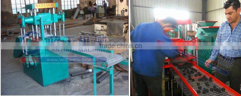 Latest design high ouput shisha charcoal tablet briquette forming machine