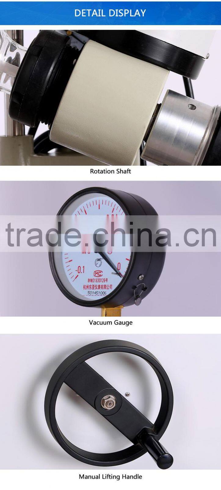 High Effecient Vacuum Glass Distillation System