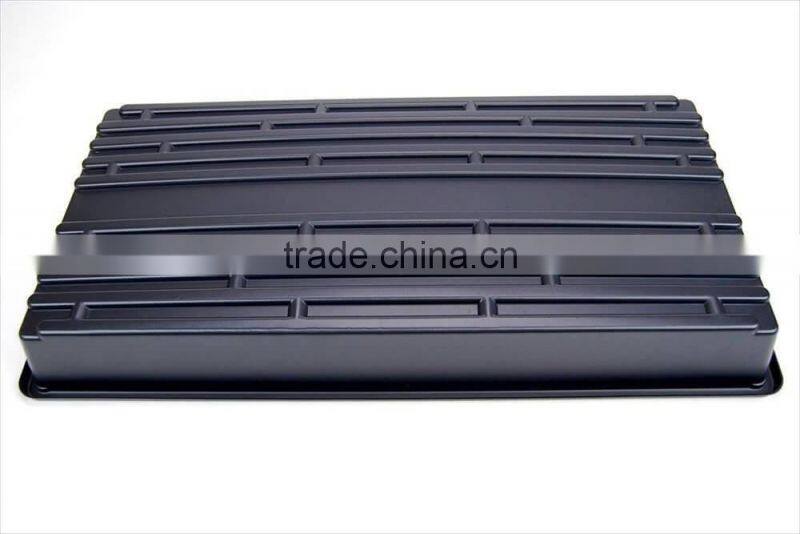 larger shallow plastic microgreen tray no drain holes