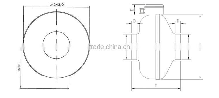 Centrifugal Fan HL-250