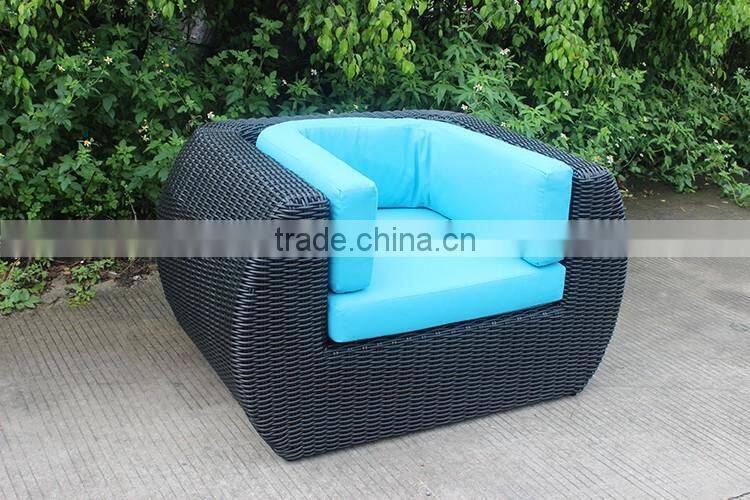 Black Wicker Patio Furniture Outdoor Couch