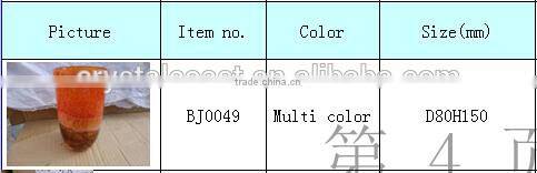 high quality hand blown glass tealight holder,glass votive candle holder antique