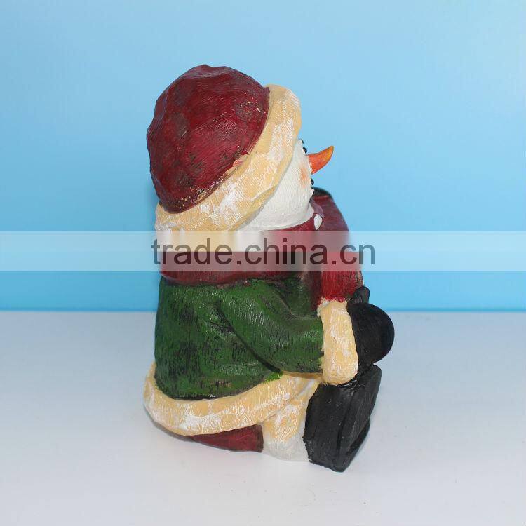 Custom christmas resin figurine wholesale