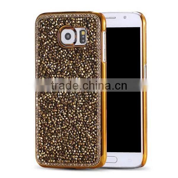 PC phone case with diamond phone hull protective back cover for Samsung Note7