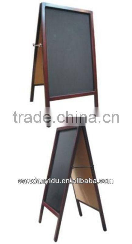 Home Decor Chalkboard With A-stand Outdoor A-Frame Display Promotional Board Display Board
