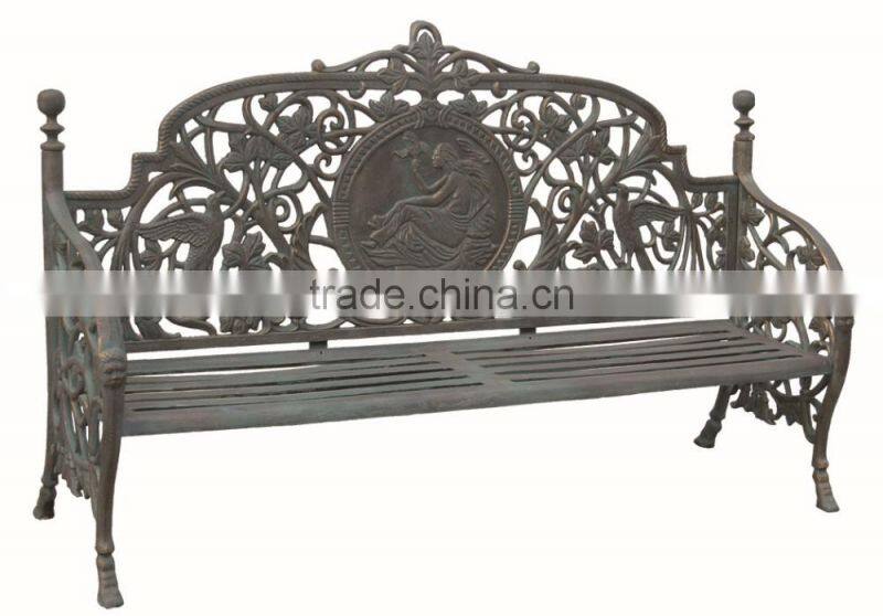 Trade Assurance garden Furniture mordern outdoor bench ,antique cast iron bench
