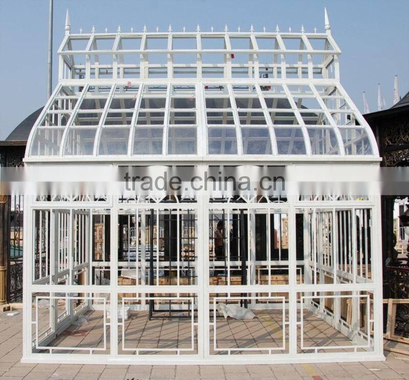 2016 Trade Assurance white colour steel garden green house