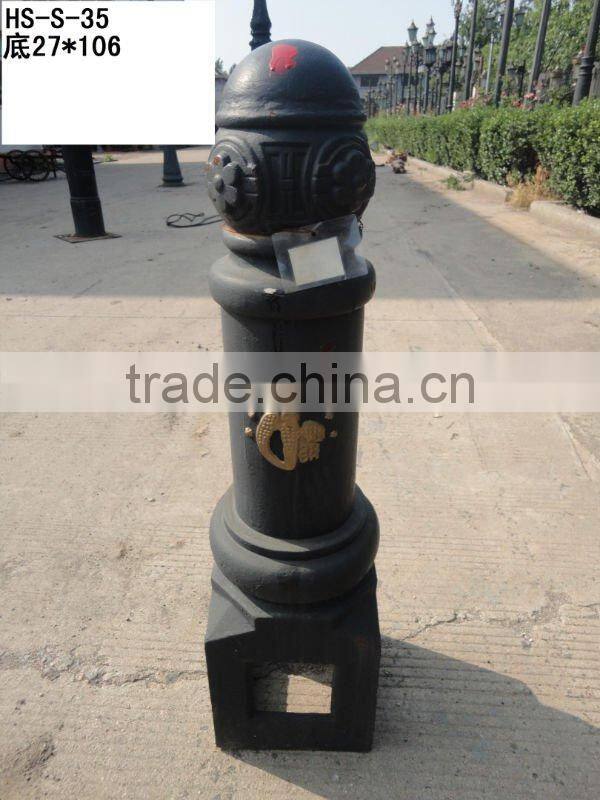 Antique cast aluminum columns supplier