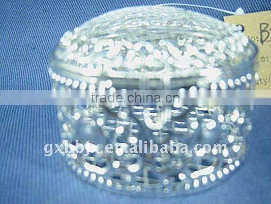 Round silver wire wholesale export packing box