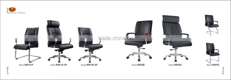 soft pad executive Leather swivel chair