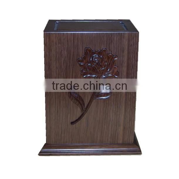 Coffins and caskets supplier wooden urn box