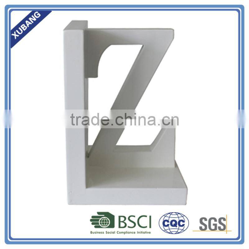 New Design Poly Resin A,Z Letter Bookend Figurine