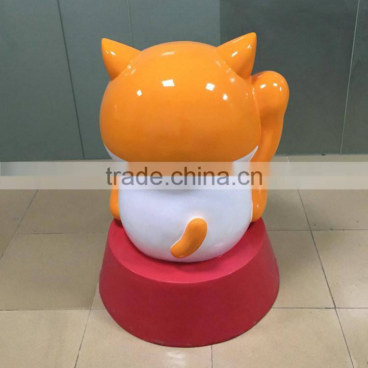 FRP display cat figure