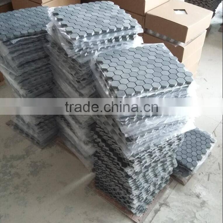 Bluestone Mosaic Tiles hexagon Mosaic Tile