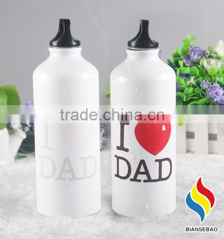 aluminum colour changing drink bottle