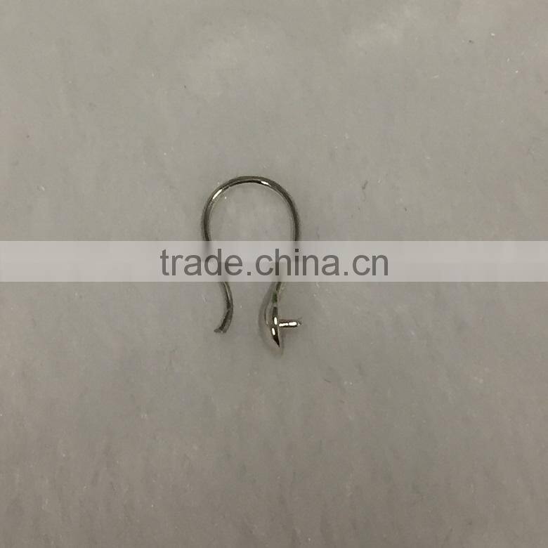 14mm beautiful 925 sterling silver earring findings