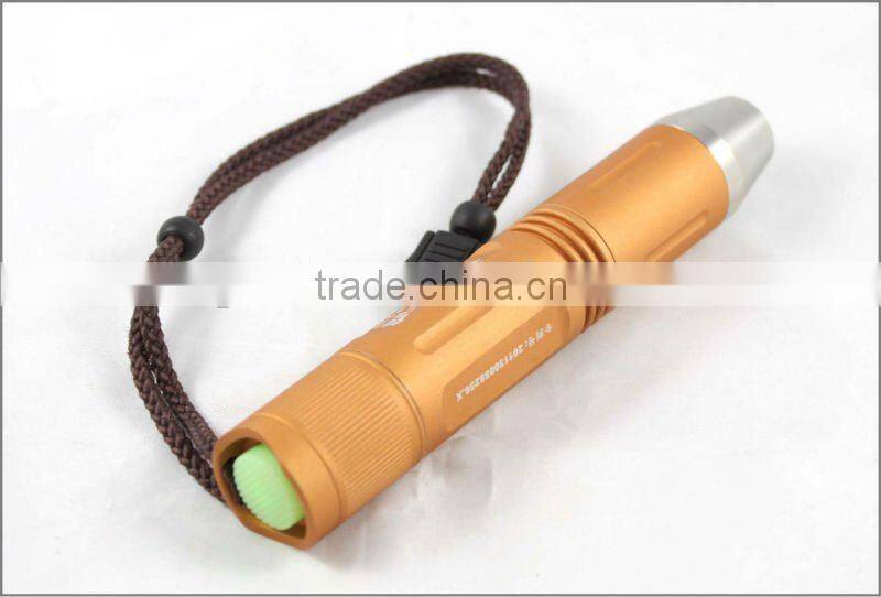Warm Light Jade Tester Cree Q5 LED Flashlight