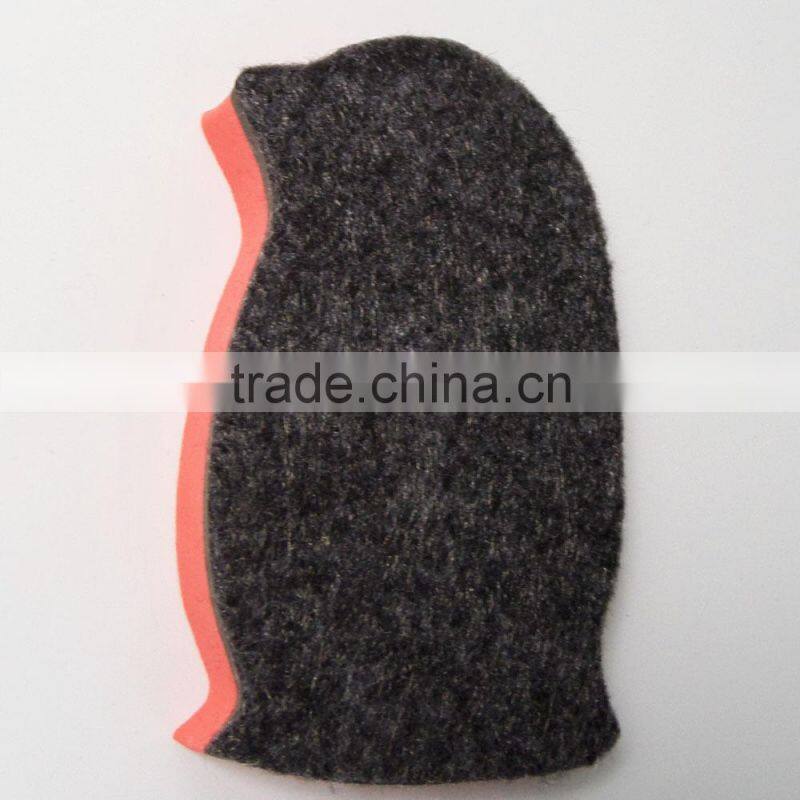 Cheap EVA felt 10.8cm pretty whiteboard magic eraser