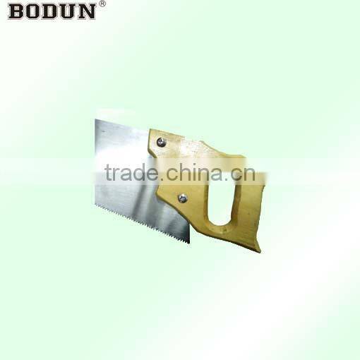 B9033 high quality hand saw with wooden handle