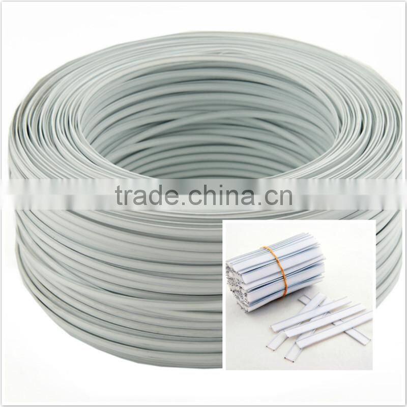 white plastic clip band for packing bread