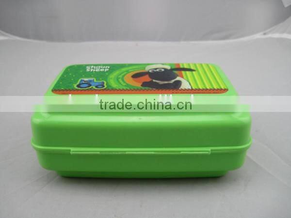plastic Lunch box with handle for kids