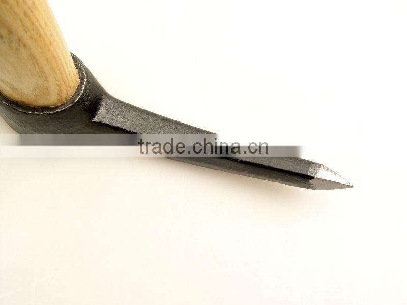 400g Steel Pick With Hickory Handle