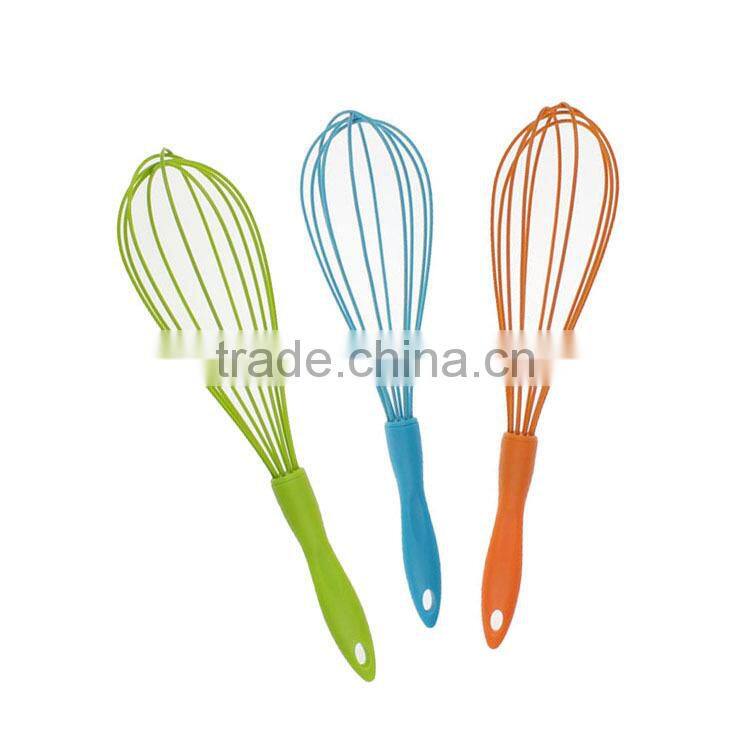 novelty mini silicone coated egg whisk