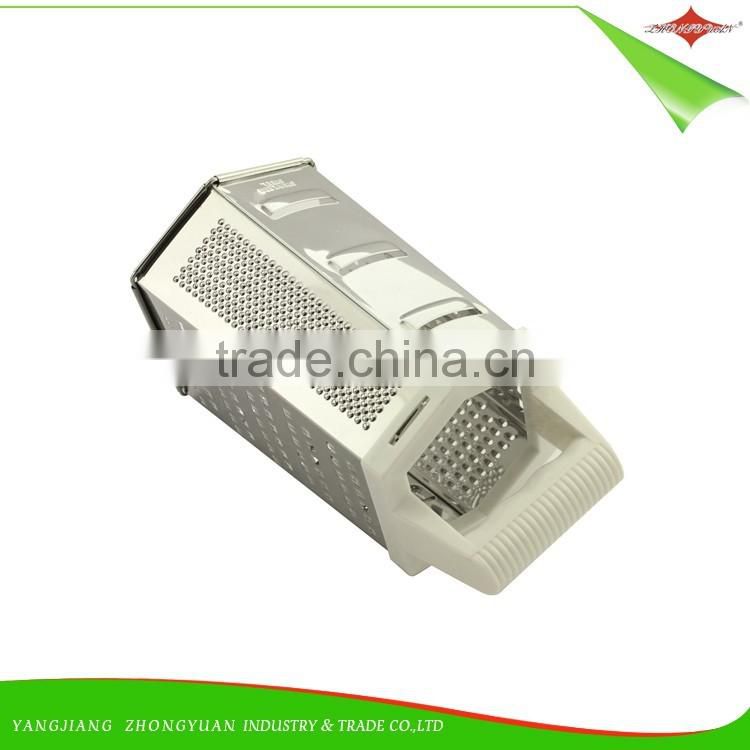 ZY-N5049 multifunctional 6 side stainless steel grater with good grip