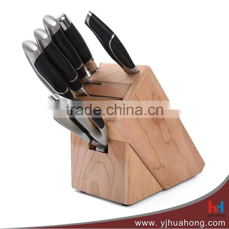 6pcs Stainless Steel Knife Set with Magnetic Block