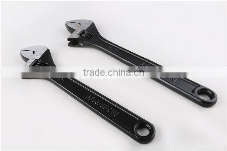 Black Adjustable Wrench/Spanner