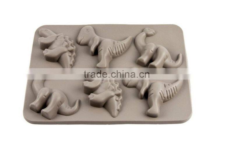 11201 silicone dinosaur shaped cake mold