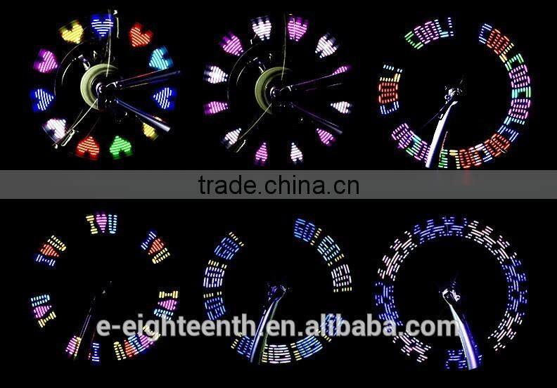 2016 new Cycling Bike Bicycle Tire Wheel Valve 7 Led Flash Light