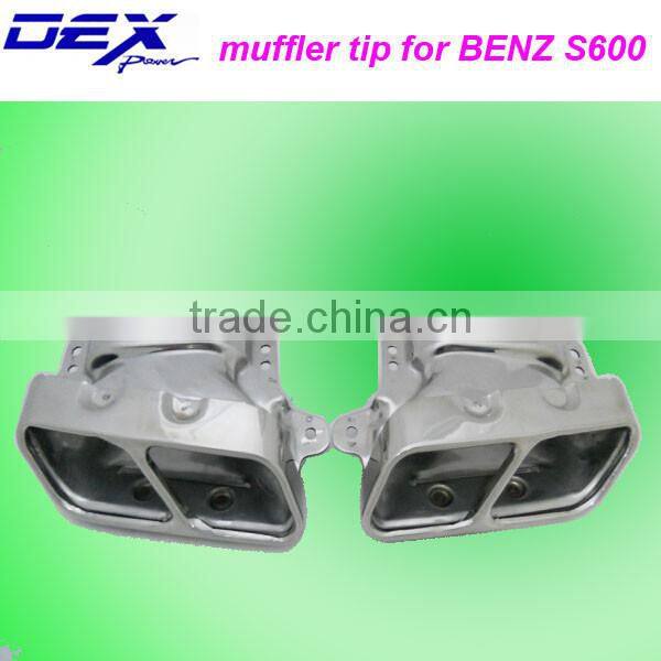 Tianyu DEX dedicated stainless steel tuning exhaust muffler tip for BENZ