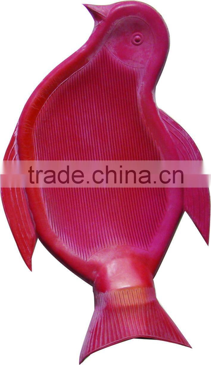 Cute anmial design Rubber Hot water bottle factory