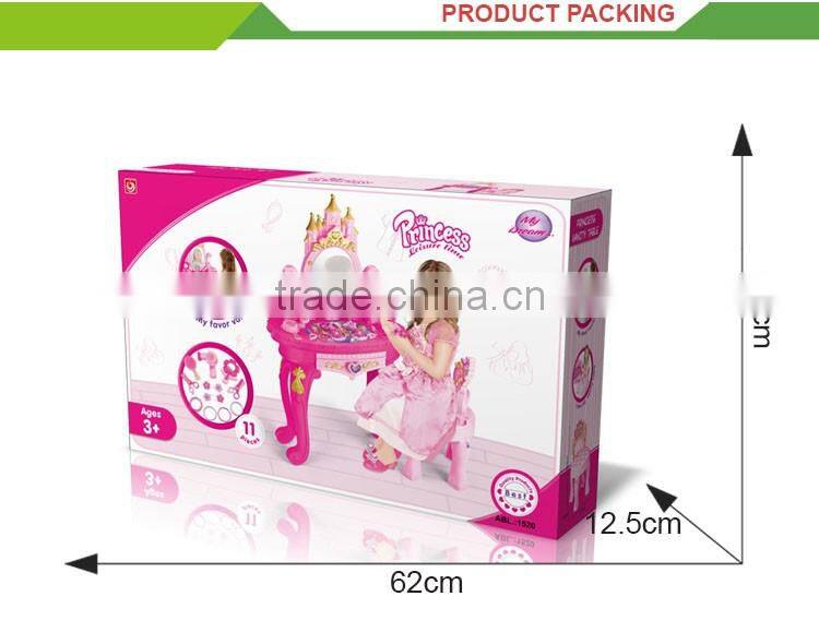 High quality beauty girl toys kids bedroom simple dressing table