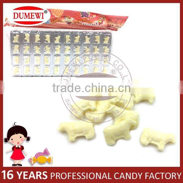 Cow Shape Milk Tablet Candy Pressed Cow Milk Candy
