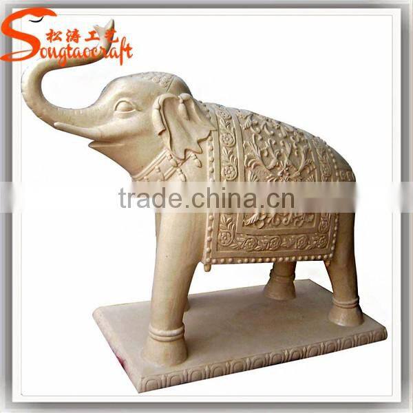 2016 China new design fiberglass statue animal elephant statue for sale