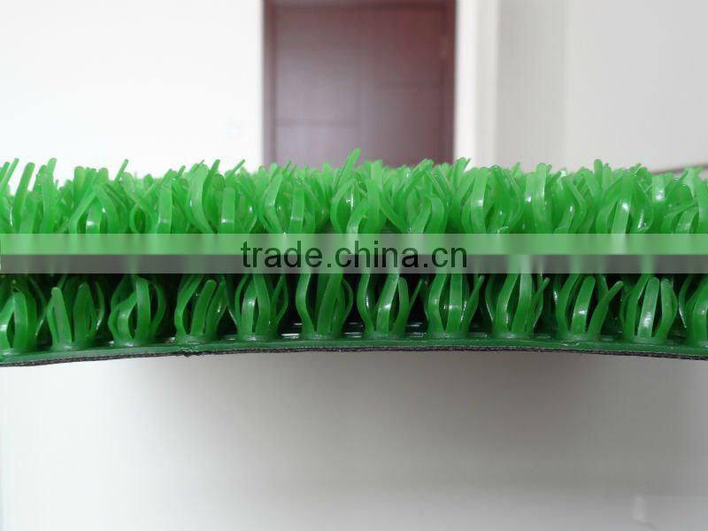 shining artificial plastic grass turf mat