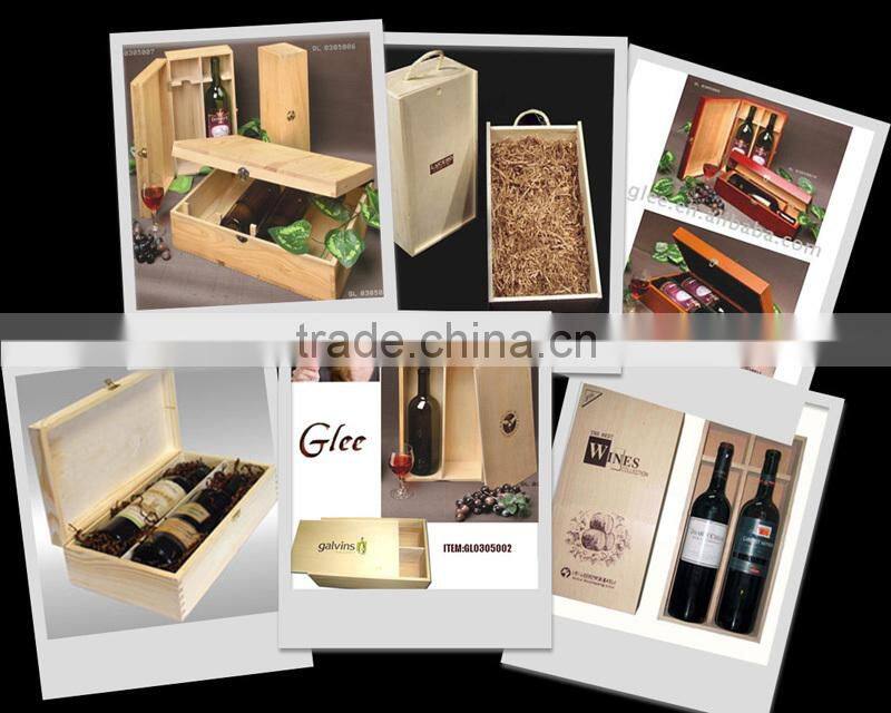 Decorative cardboard packaging boxes for wine